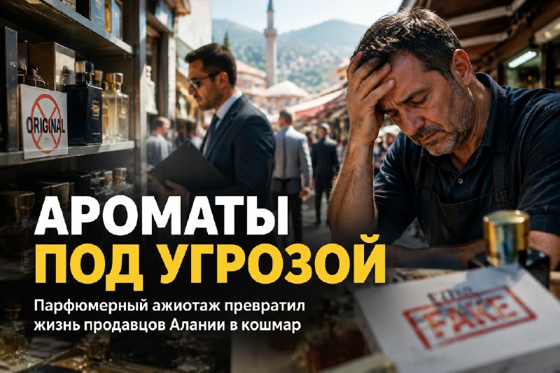 Парфюмерный ажиотаж — кошмар продавцов Алании