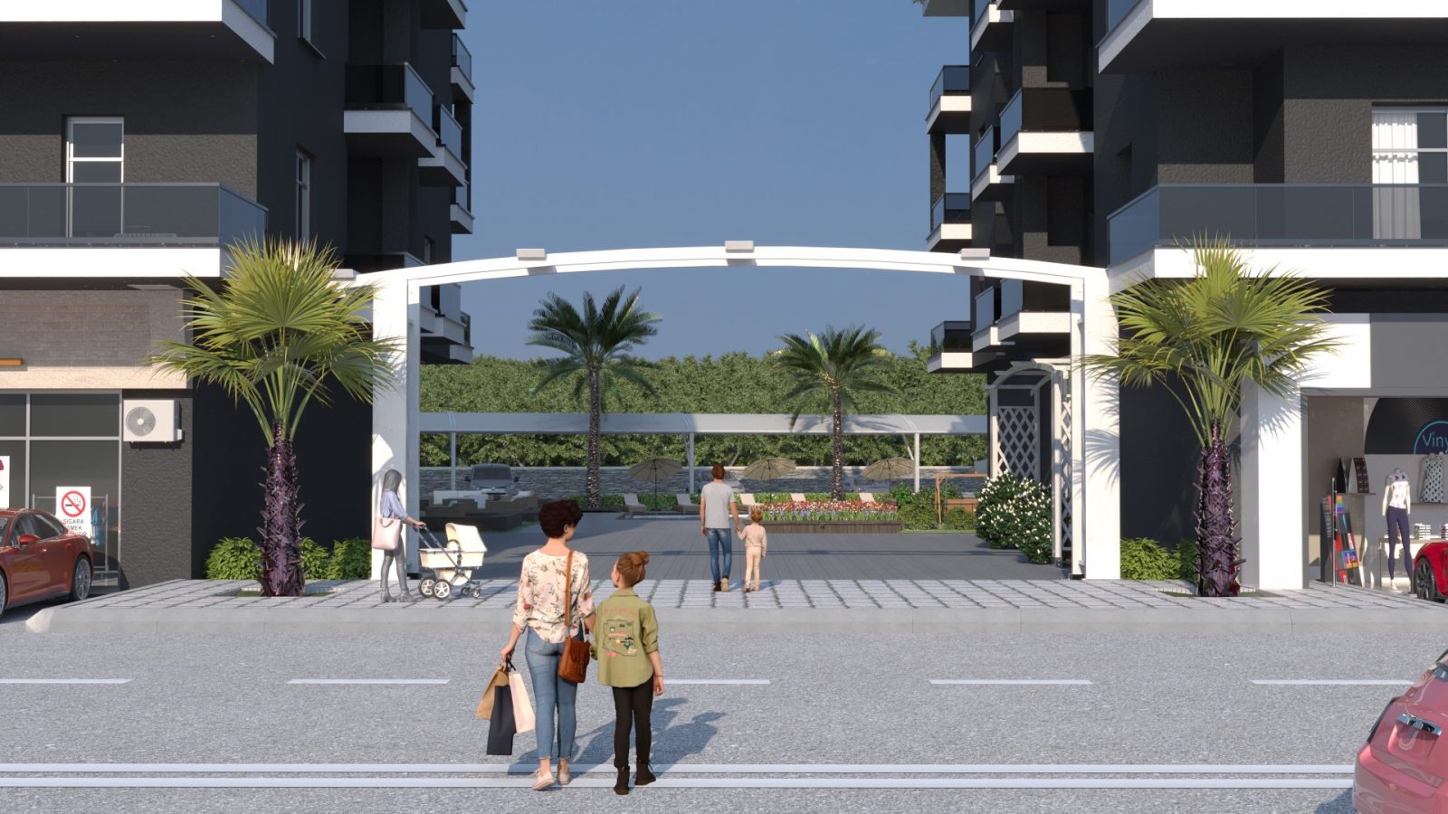 Алания - новый жилой комплекс в районе Обагёль