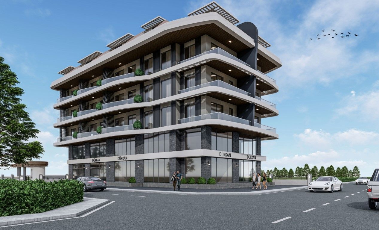 Новые квартиры на стадии строительства в районе Кестель
