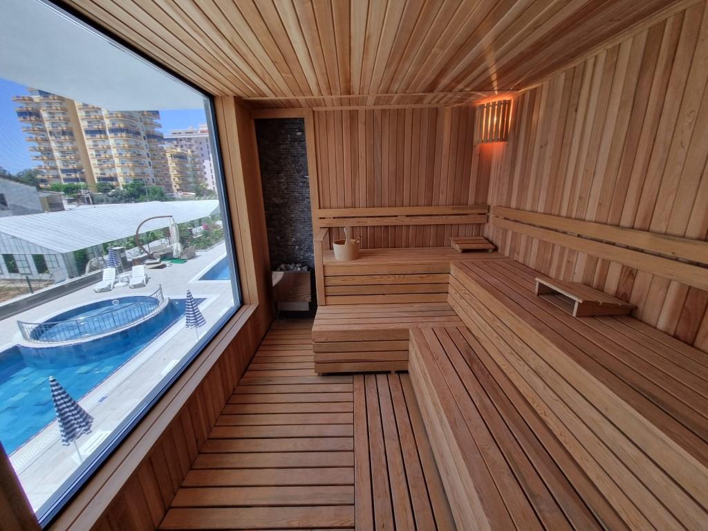 Трёхкомнатная квартира с видом на море в районе Каргыджак