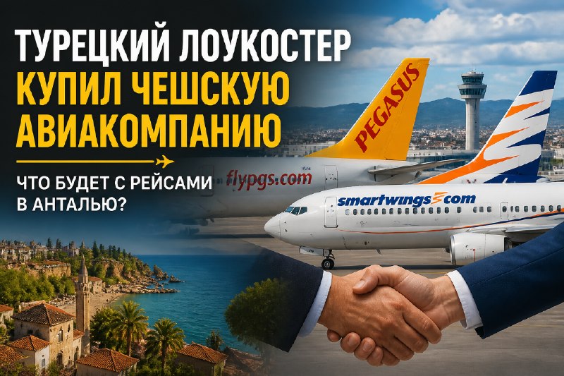 Слияние Pegasus и Smartwings: что изменится