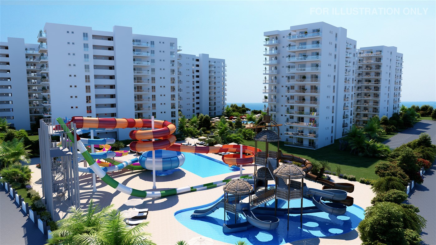 Новые апартаменты на побережье Северного Кипра
