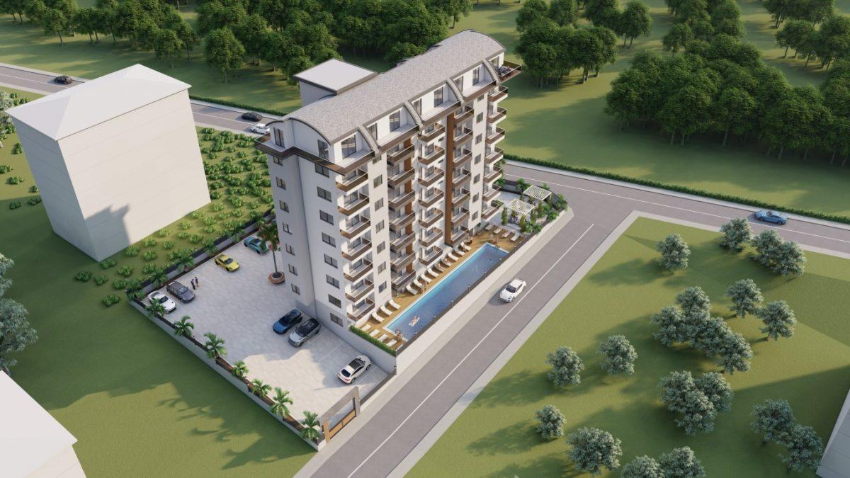 Алания: проект нового жилого комплекса в районе Авсаллар
