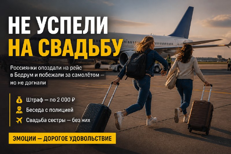 Догнать самолёт ради турецкой свадьбы