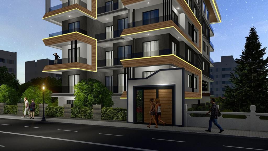 Новые двухкомнатные квартиры в центре Алании