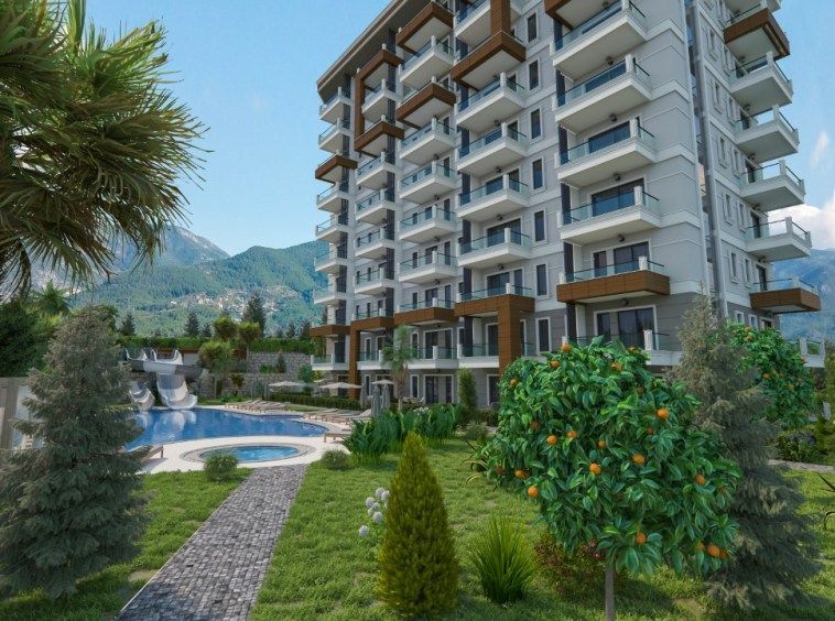 Новые квартиры в районе Демирташ - Алания