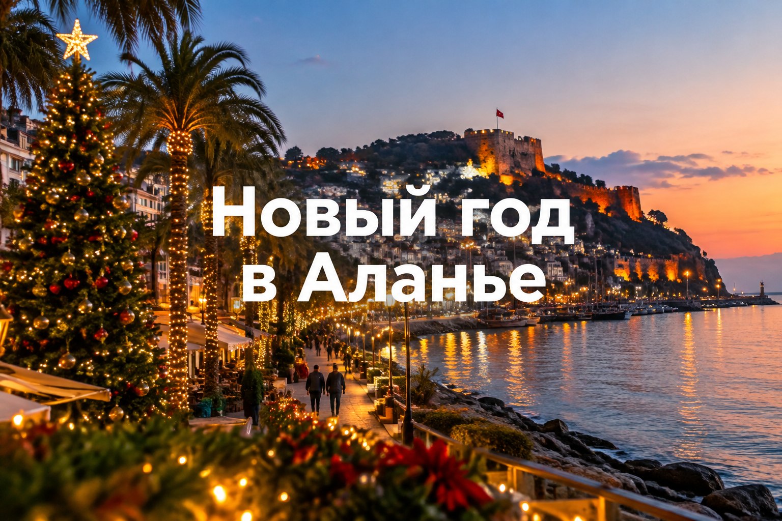 Новый год в Аланье: что ждать от города в декабре