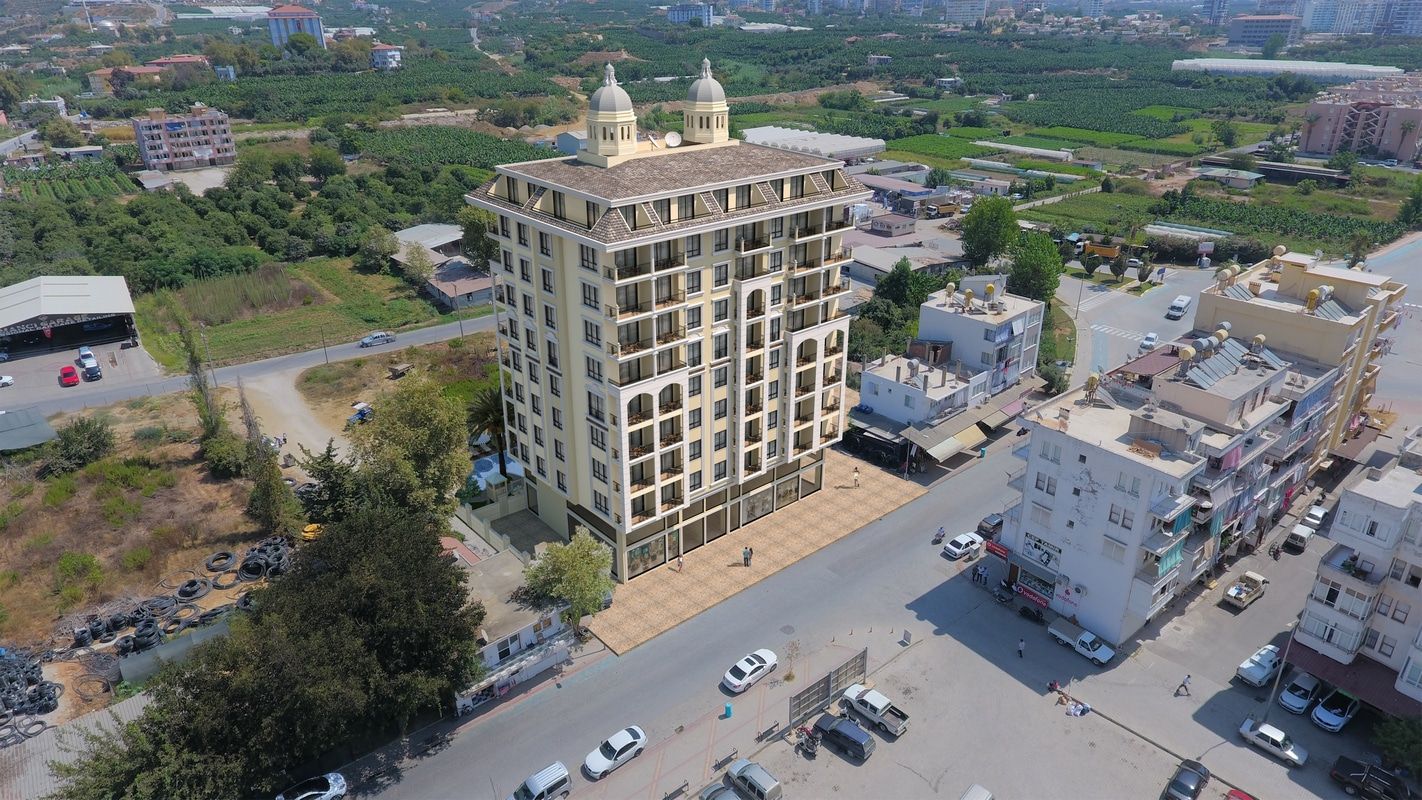 Апартаменты в новом  ЖК в центре Махмутлара - Алания