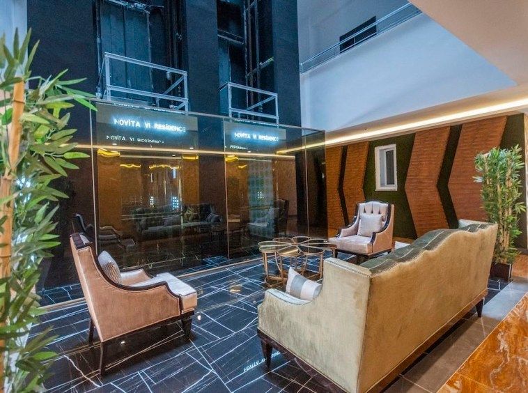 Новая недорогая квартира 1+1 без мебели в Махмутларе
