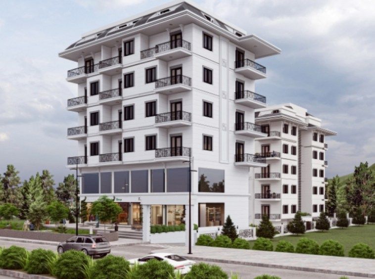 Новые квартиры 2+1 и 3+1 в Каргыджаке - Алания