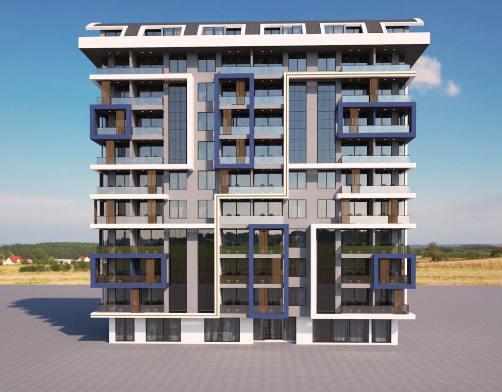 Новые квартиры 1+1, 2+1 и 3+1 в центре Алании