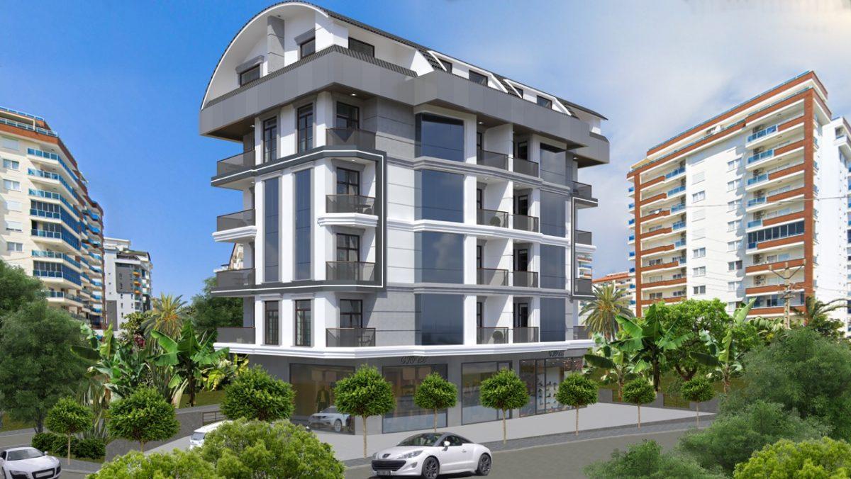 Махмутлар: апартаменты в строящемся жилом комплексе