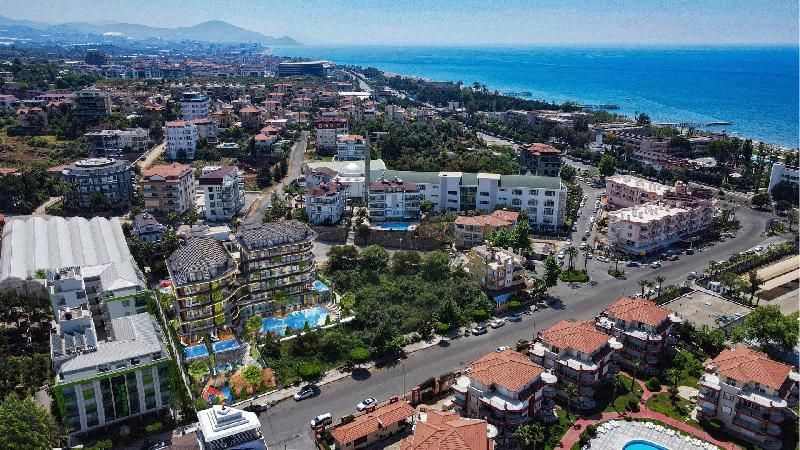 Новые квартиры 1+1 и 2+1 в районе Кестель Алания