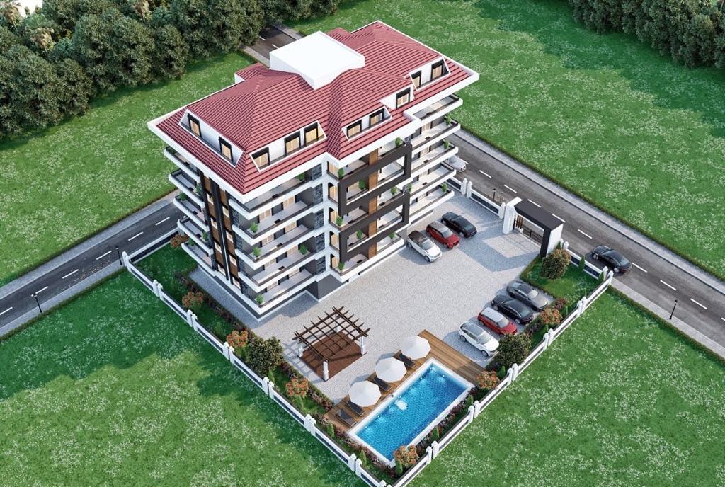 Новый жилой комплекс в Джикджилли - Алания