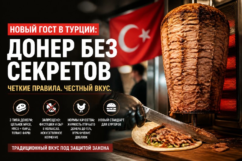 Новый ГОСТ на донер: три типа мяса
