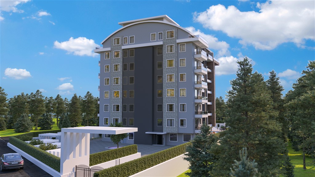 Новые квартиры в Газипаше - Алания - Турция