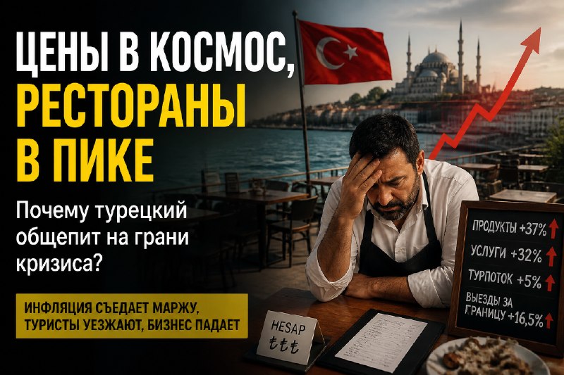 Цены в Турции: рестораны на грани банкротства