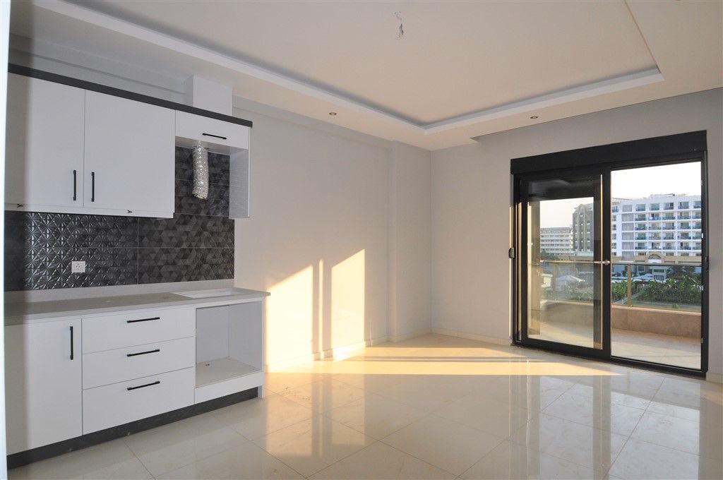 Новая квартира 1+1 в зеленом районе Каргыджак