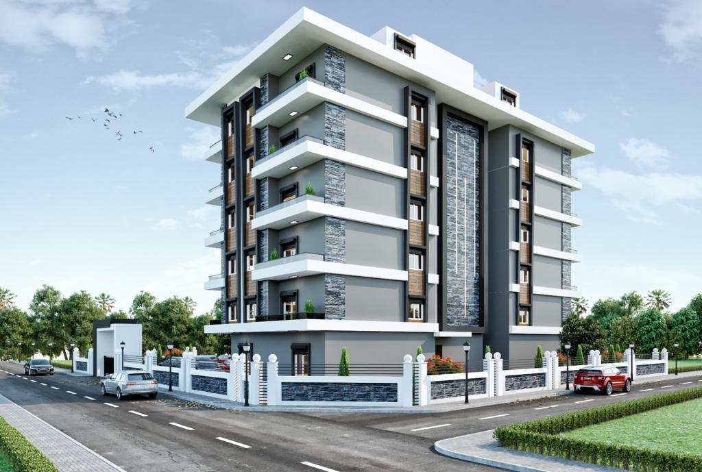 Новый жилой комплекс в Джикджилли - Алания