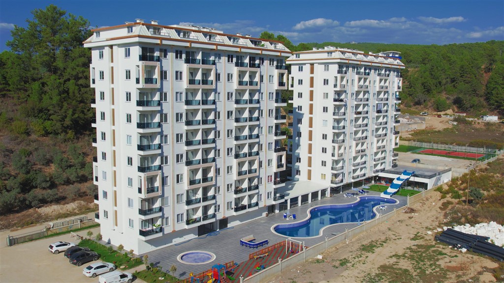 Квартира 1+1 в новом ЖК - Алания, Авсаллар