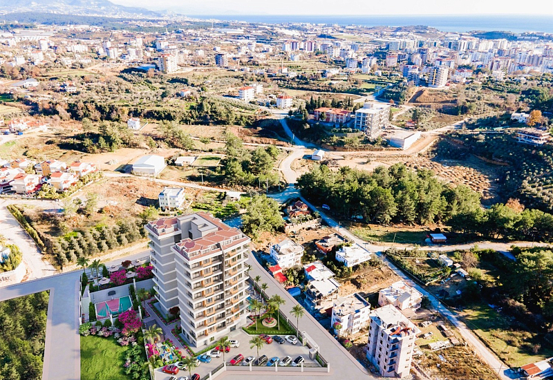 Квартира в новом ЖК - Авсаллар, Аланья