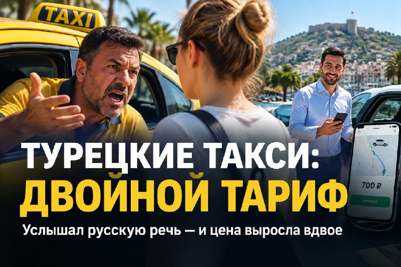 Таксист в Турции: двойной тариф для русских