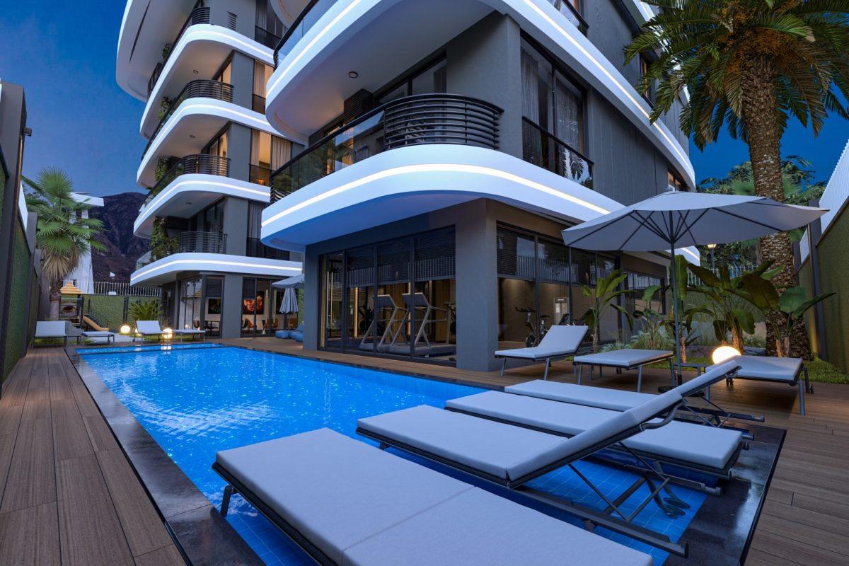 Новые апартаменты в районе Оба