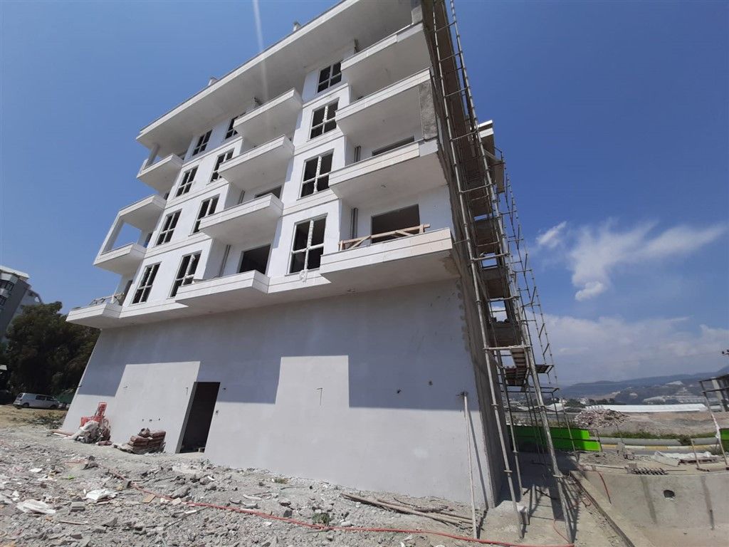 Новые квартиры 1+1 и 2+1 в Аланье на берегу моря