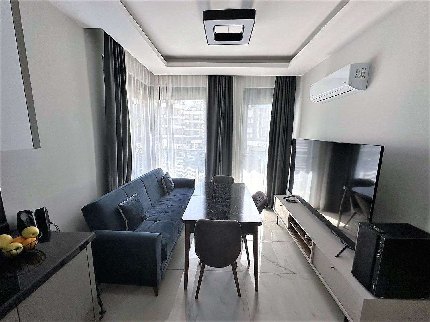 Квартира 1+1 в новостройке - район Оба, Алания
