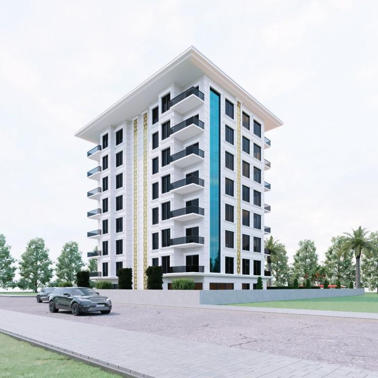 Новый проект жилого комплекса в районе Авсаллар Алания