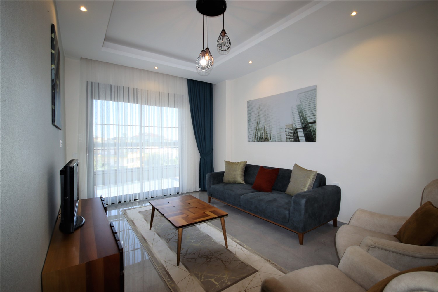 Апартаменты 4+1 в районе Оба, Аланья