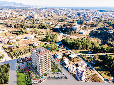 Квартира в новом ЖК - Авсаллар, Аланья