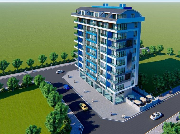 Новые квартиры 1+1 и 2+1 в Махмутлар - Алания