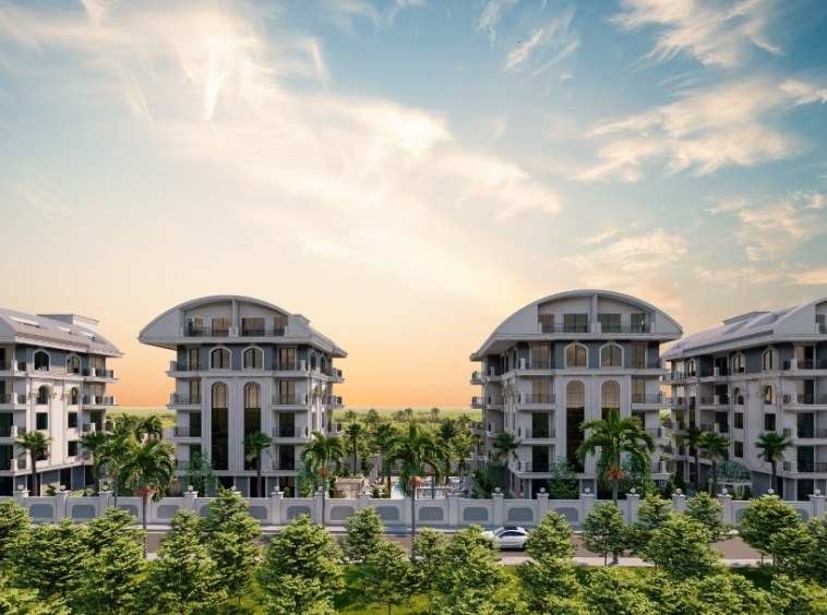 Новые апартаменты на продажу в Оба, Алания