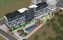 Новые квартиры 1+1 и 2+1 в Оба - Алания