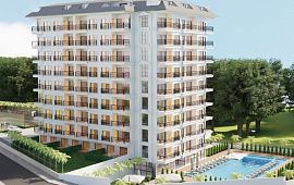 Новые квартиры 1+1 и 2+1 в Авсалларе - Алания