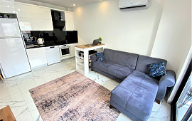 Апартаменты 1+1 с мебелью в центре Аланьи - Турция