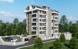 Новый жилой комплекс в районе Махмутлар, Алания, Турция